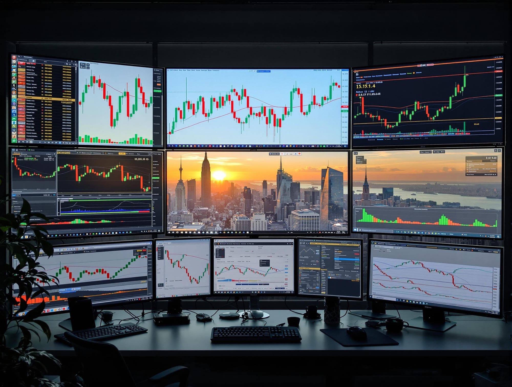 Charts with a view