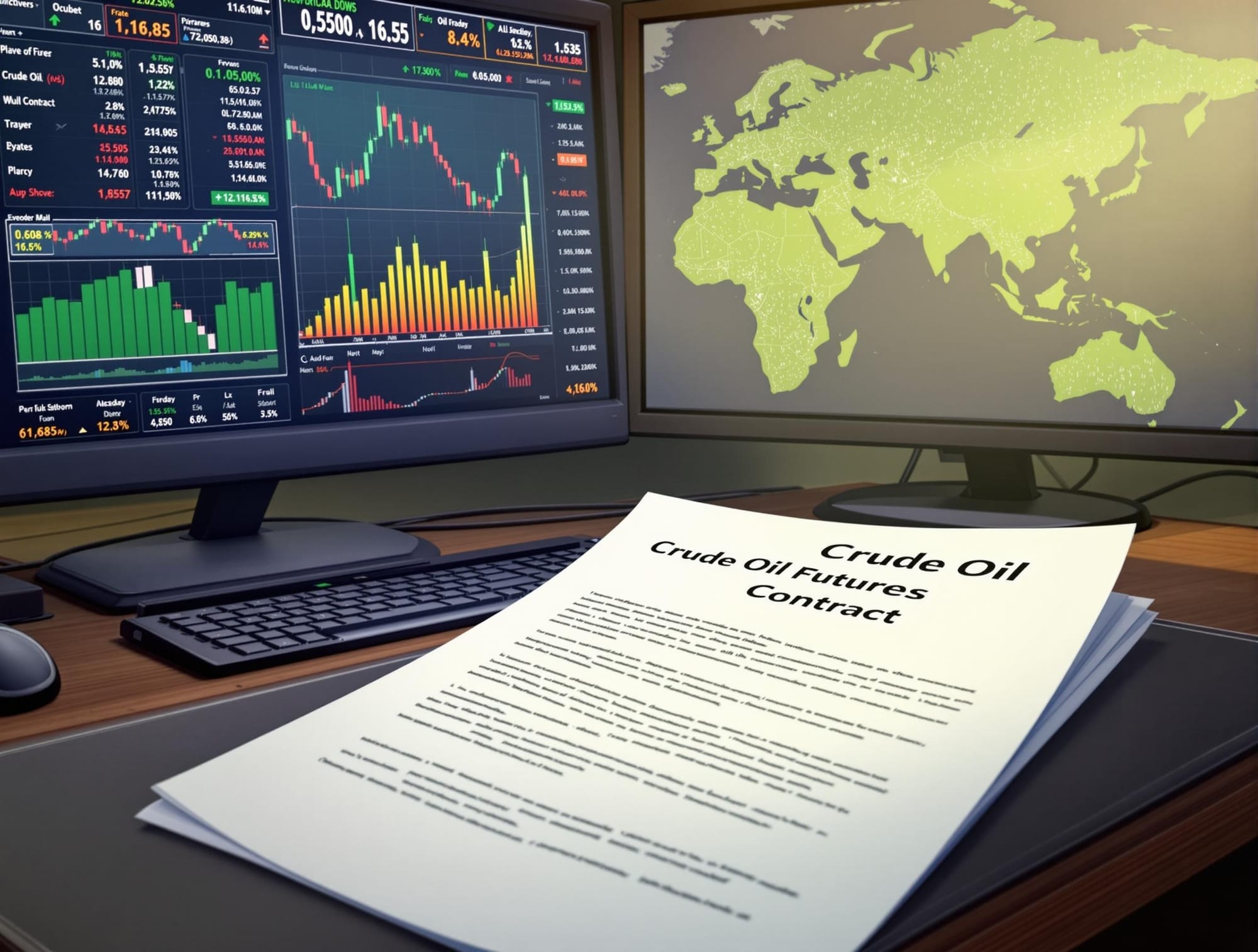 trade oil