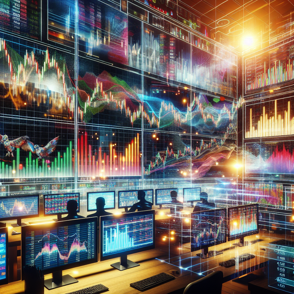 A visual graphic of what the inside of the futures trading simulator could look like