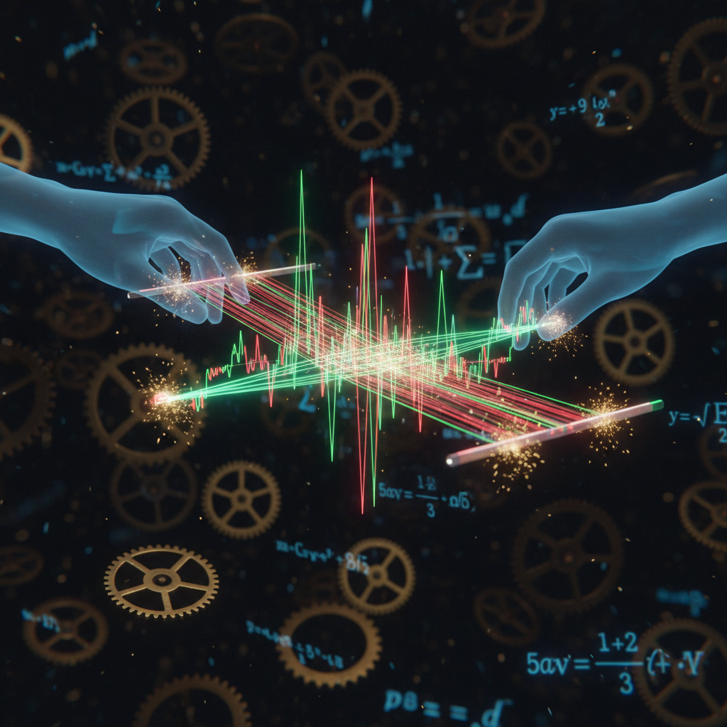 Graphic of stock lines representing what is futures trading