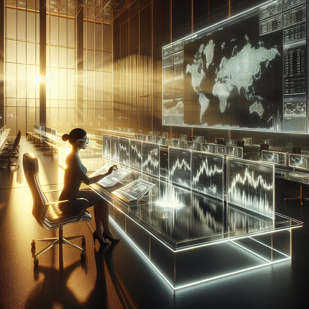 Graphic of women trading oil futures